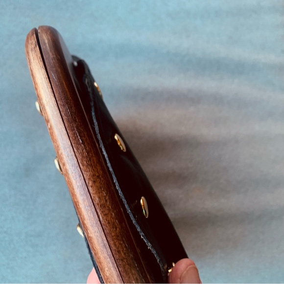 Vintage round bag with changeable designs - Picture 5 of 9